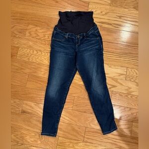 Topshop Maternity Dark Blue Jeggings